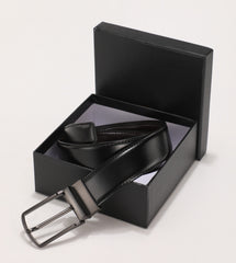 Men's Alloy Business Double Sided Pin Buckle Belt