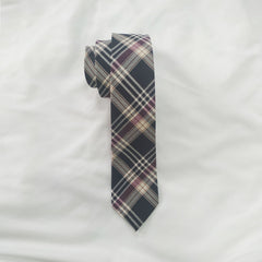 Business Uniform Plaid Tie