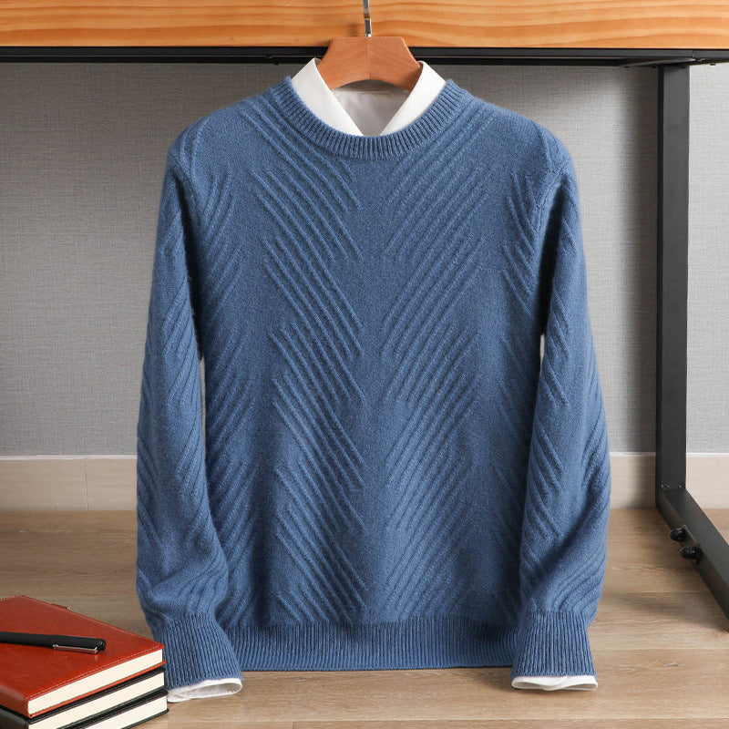 Business Casual Base Warm Wool Sweater