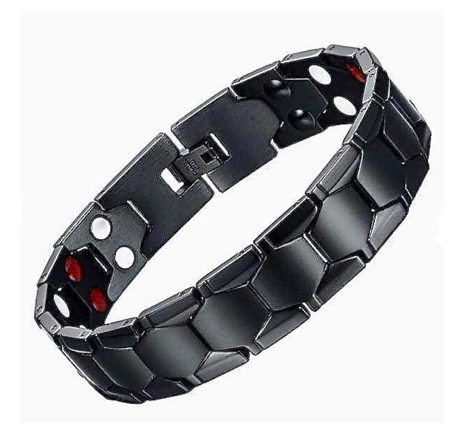 Men’s 4-in-1 Magnetic Titanium Bio Energy Bracelet – Twisted Health & Arthritis Relief Bracelet