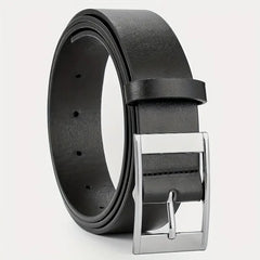 All-matching Men's Belt Pin Buckle Microfiber Eyelet