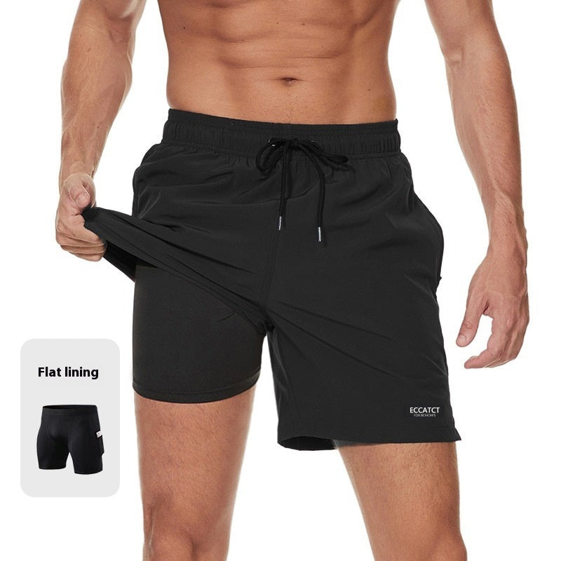 Anti-embarrassment Swimsuit Quick-drying Beach Pants Men's Plus Size