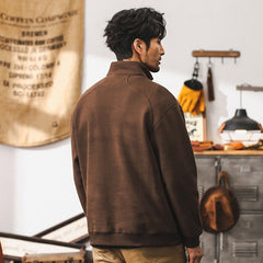 Zipper Fleece Warm Coat For Men Spring And Autumn