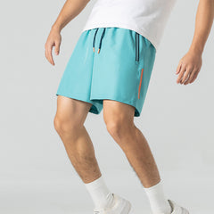 Fashion Personality Men's Ice Silk Beach Pants