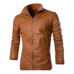 Men's Motorcycle Leather Jacket