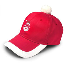 Christmas Baseball Cap – Unisex Vintage Adjustable Santa Hat for Holiday Fun