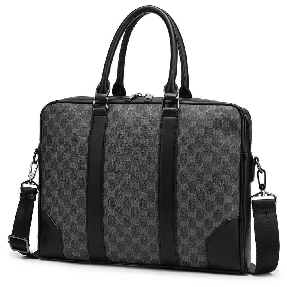 Men's Leather Business Handbag