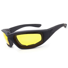 Men's Sports Cycling Sunglasses Outdoor Wrap Around UV400 Protection Night Driving Glasses Wind Resistant