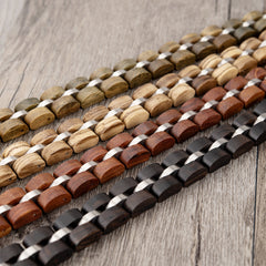 Men’s Trendy Retro Wooden Beaded Bracelet