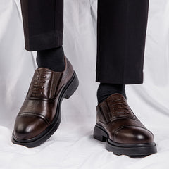 Men's Cowhide Formal Shoes For Office Wear
