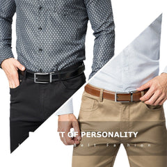 Anti-pull Alloy Automatic Buckle Belt For Men