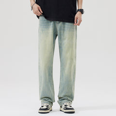 Plus Size Men's Summer New Thin Type Jeans