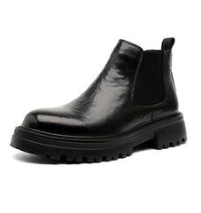Ankle-High Design Chelsea Boots For Men