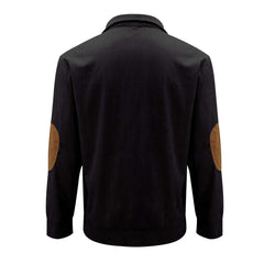 Casual Stand-Collar Long Sleeve Pullover Sweatshirt For Men