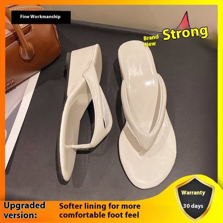 Height Increasing Wedge Flip-flops Women's Flip-toe Sandals