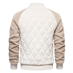 American Leisure Coat Fashion Stitching Raglan Sleeve Coat For Men