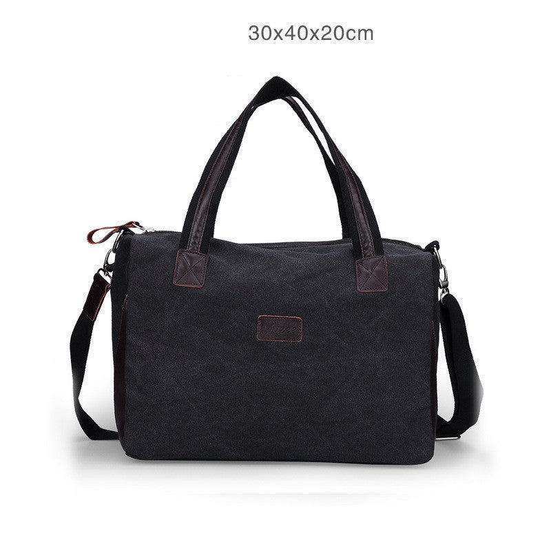 Canvas Travel Bag Large Capacity Outdoor Handbag For Men