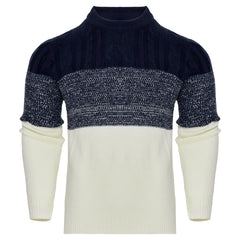 Men’s Classic Knit Pullover Sweater – Long Sleeve Winter Essential