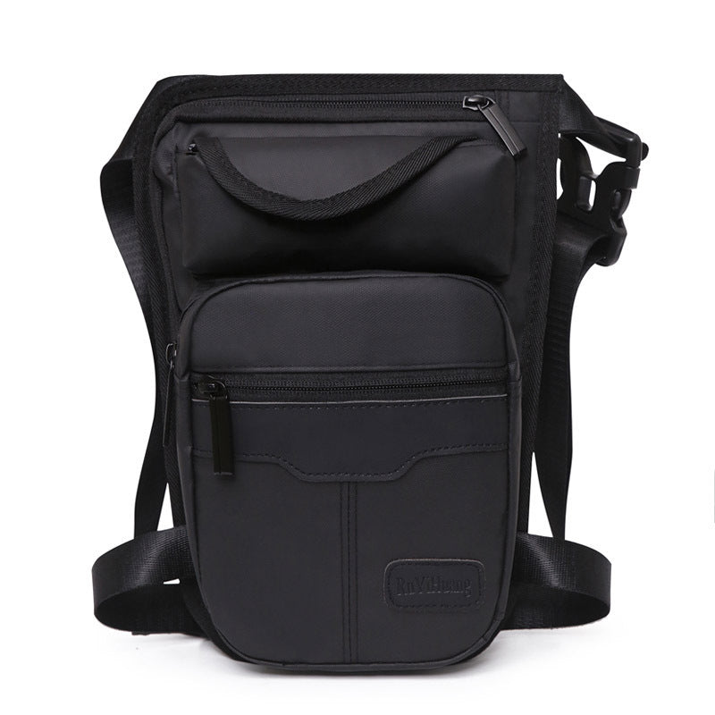 Men's Waterproof Nylon Bag Thigh Hip Bag Fanny Pack Fashion