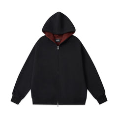 Men’s Double Zipper Casual Jacket – Modern Streetwear Coat