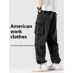 Men’s Loose Straight Cargo Pants