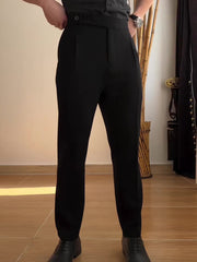 Men's Straight Drape Business Casual Pants