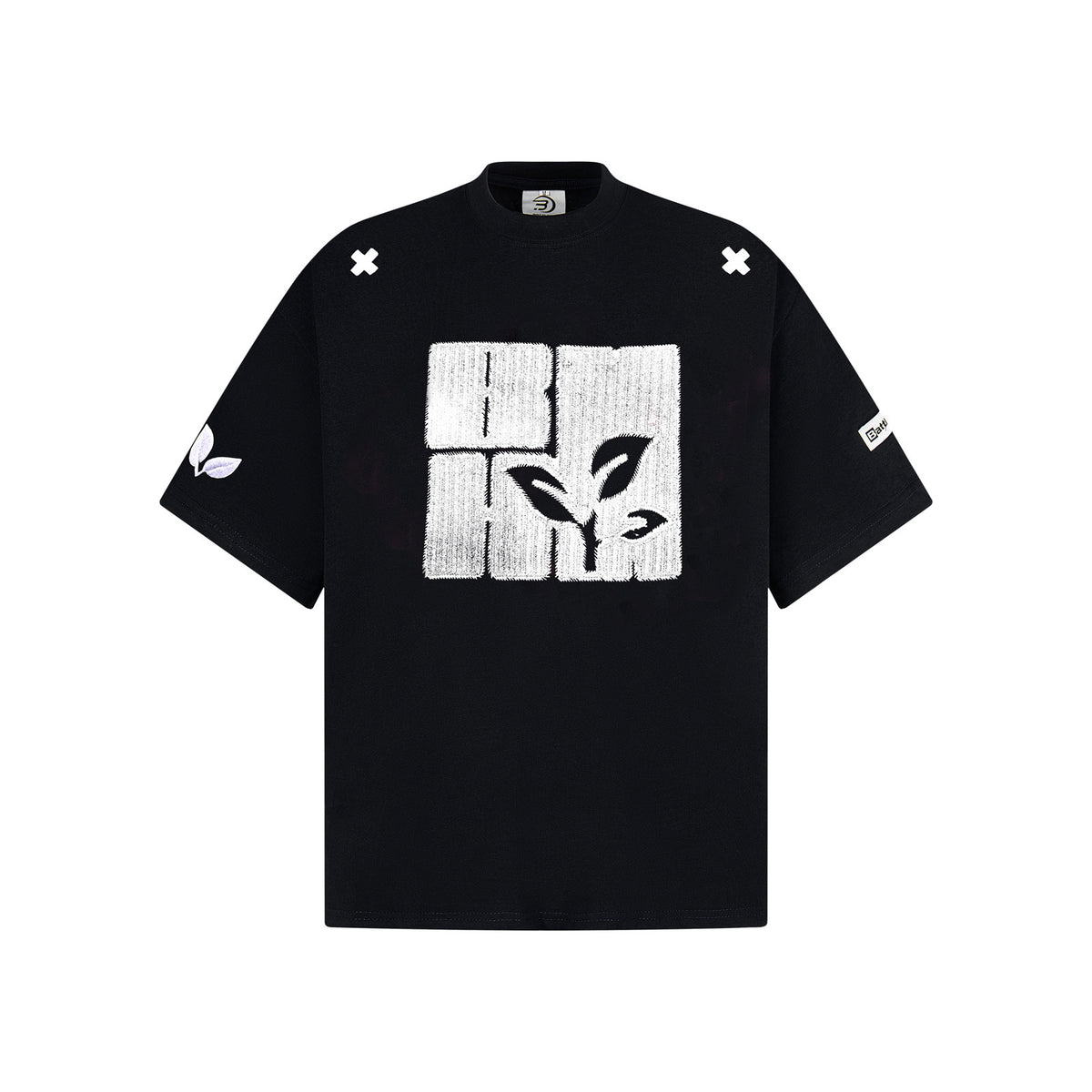 Men’s Summer Embroidered Short-Sleeve T-Shirt