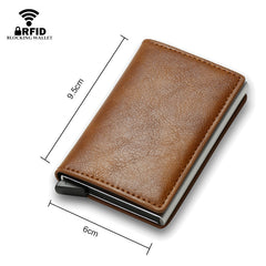 Business Commute Credit Card Holder Smart Minimalist Secure Wallet Case