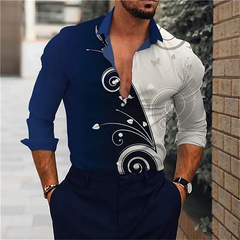Men's casual shirts are fashionable, elegant, comfortable, slim and loose 2024 men's tops lightweight sports outdoor shirts