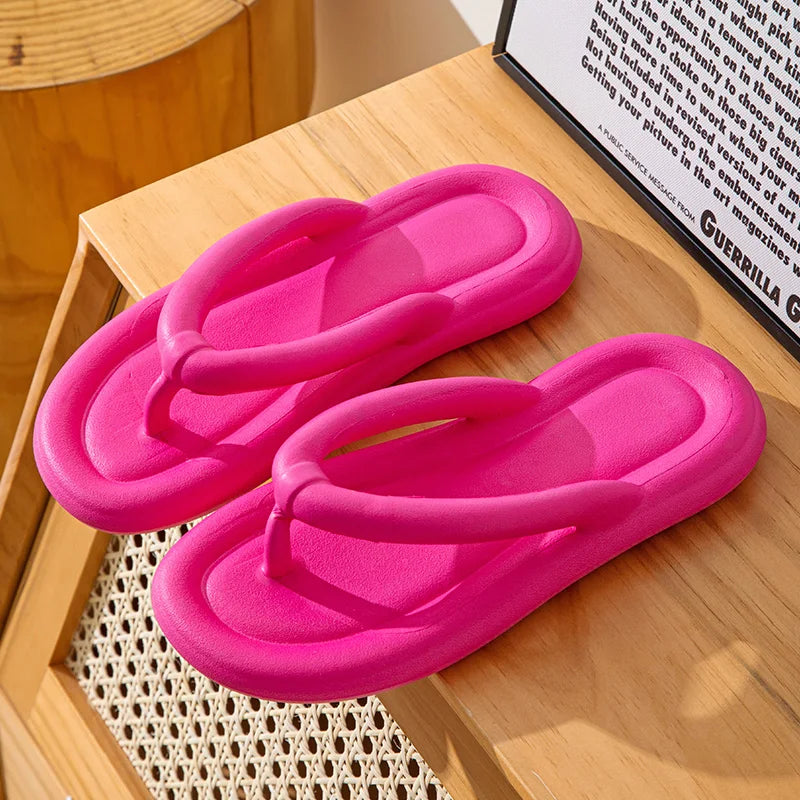 Women’s Cloud EVA Flip Flops – Soft Sole Non-Slip Summer Slides