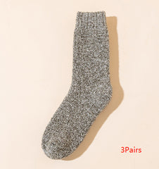 Wool Socks For Men With Thick And Warm Woolen Loops