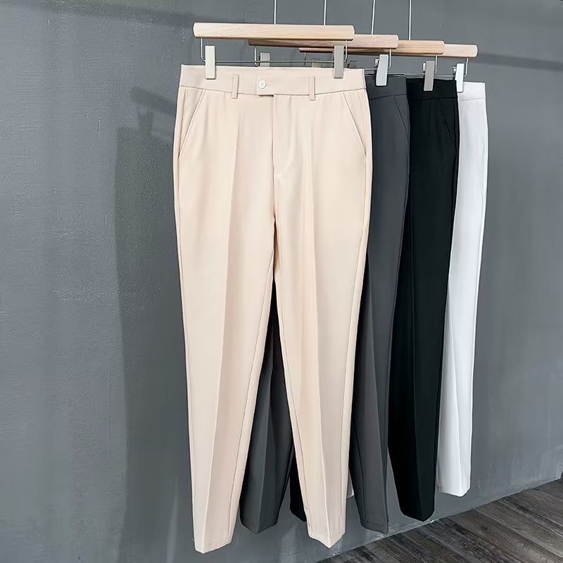 Men's Spring Summer Business Casual Pants