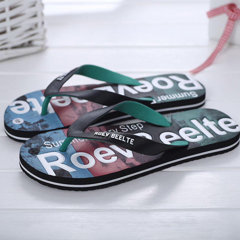 Men's Flip Flops British Casual Slippers
