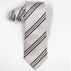 Business Formal Wear Classic Contrast Color Twill Tie For Men