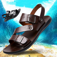 Men’s Barefoot Style Sandals – Casual Buckle Design