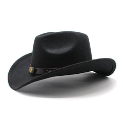 Men’s European & American Style Western Cowboy Hat – Modern Cross-Border Fashion