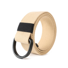 Double Ring Buckle Belt For Men