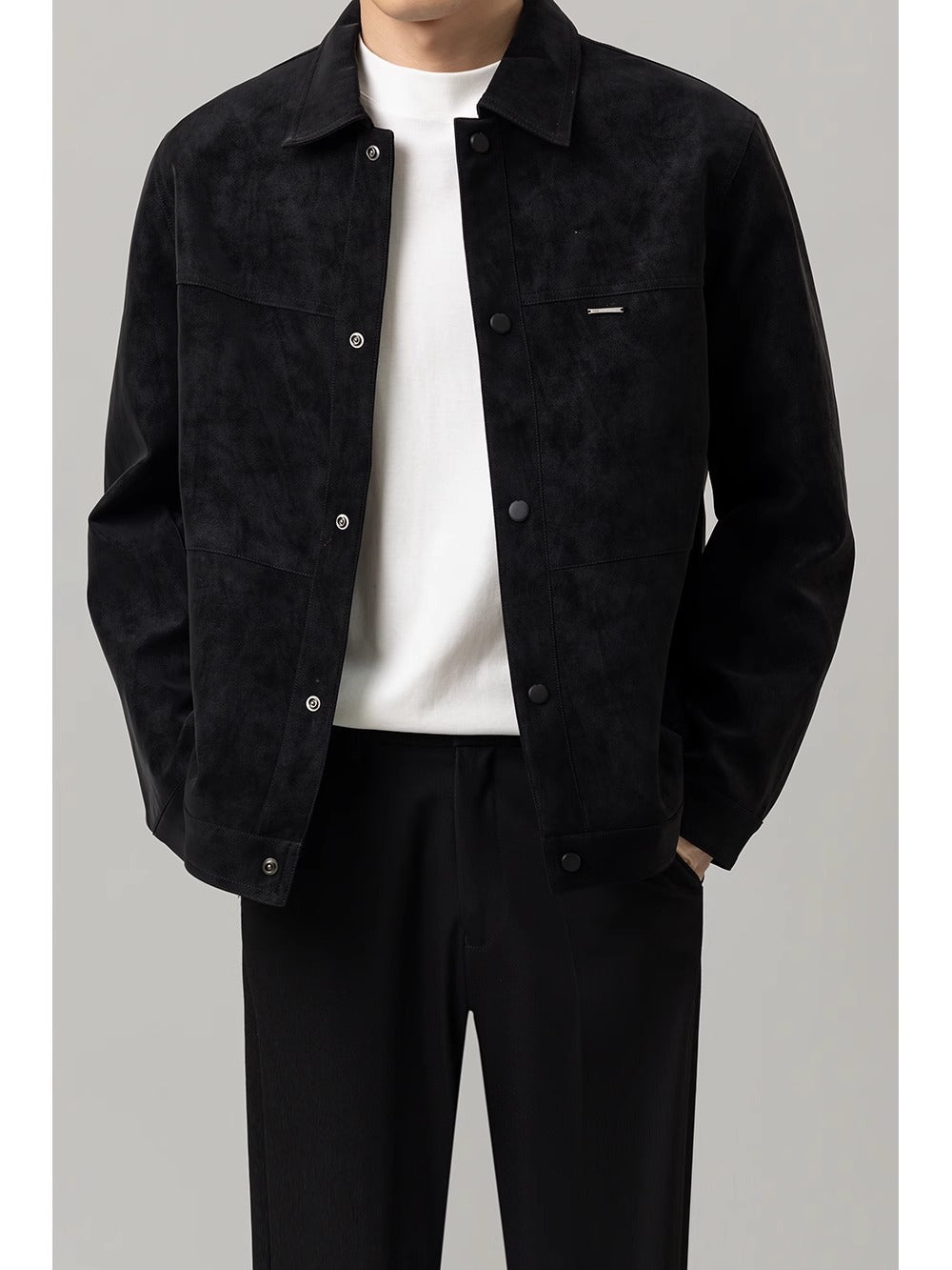 Lightly Mature Short Coat For Men