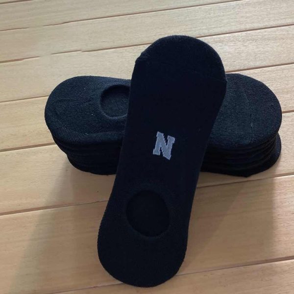 Men's Anti-Friction Absorbent Toe Socks Spring Invisible Socks