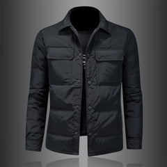 Winter Shirt Cotton-padded Coat For Men