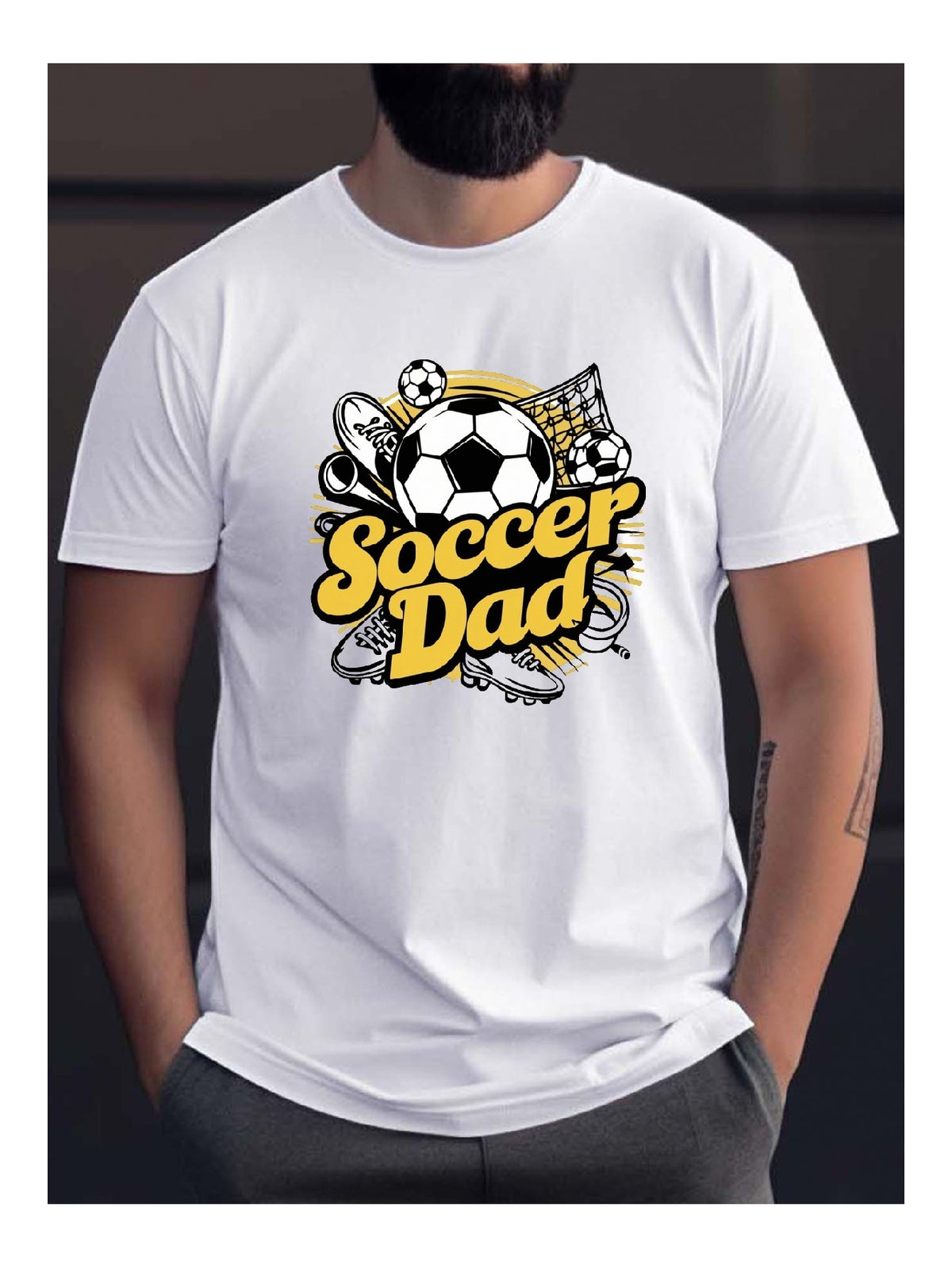 Trendy Football Dad Tee