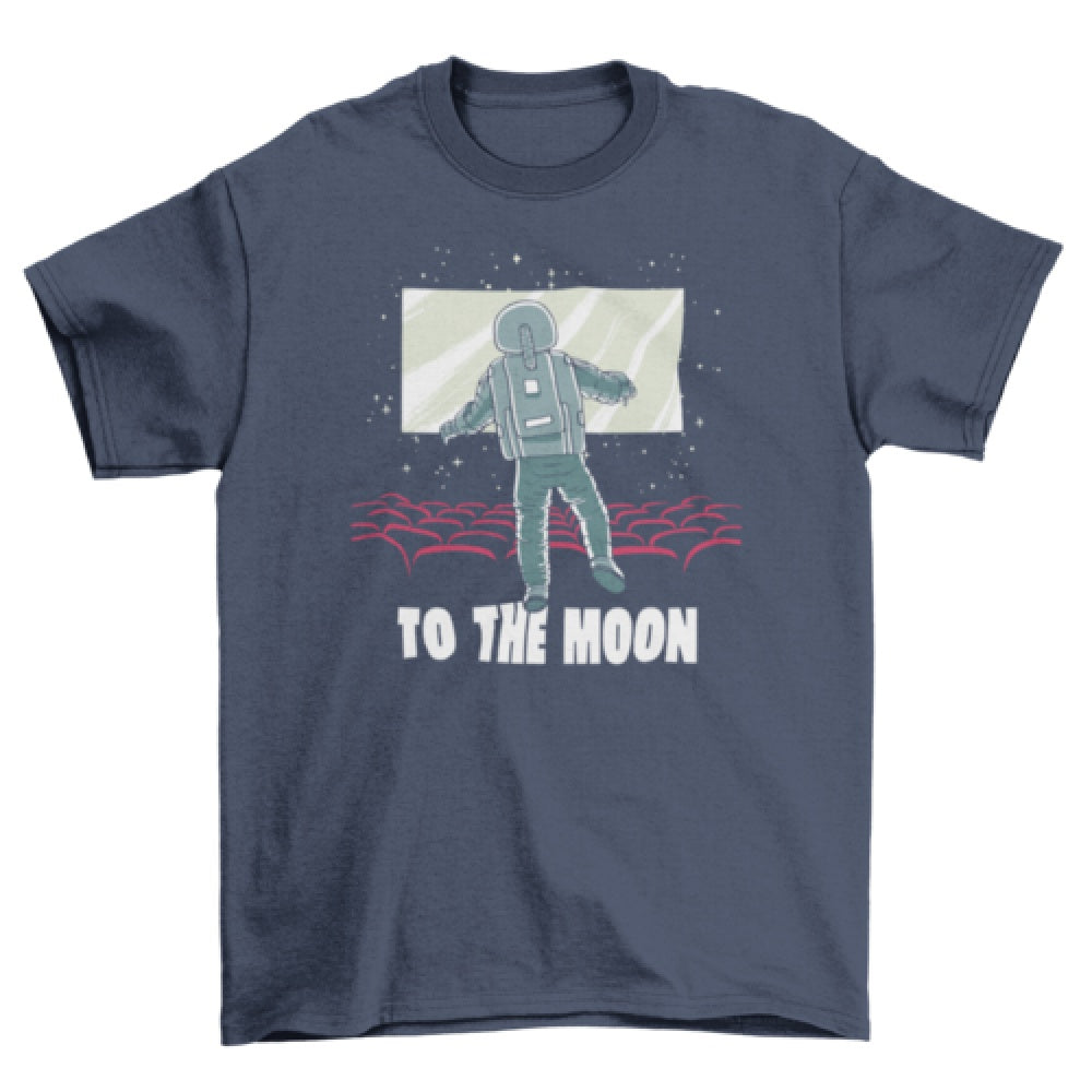 To The Moon Short-sleeved T-shirt For Men