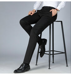 Men's Stretch Business Straight Pants