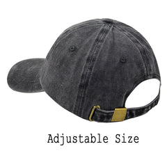 Pickleball Baseball Cap-Adjustable Embroidered Cotton Hat for Men & Women