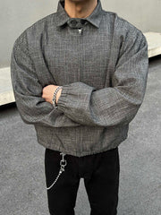 American Retro Old Money Style Coat For Men