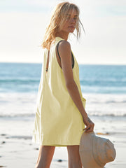 Stylish Women’s Sleeveless Jumpsuit with Pockets  Perfect Summer Beach Shorts & Casual Wear