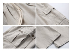 Elastic Waist Casual Pants For Men