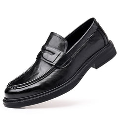 Men's All-Match Breathable British Business Leather Shoes