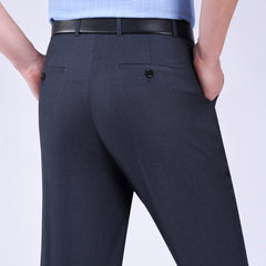 Men's Thin Business Formal Wear Casual Suit Pants