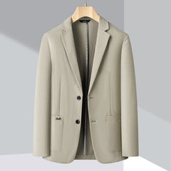 Young And Middle-aged Seamless Lightweight Breathable Casual Suit Top